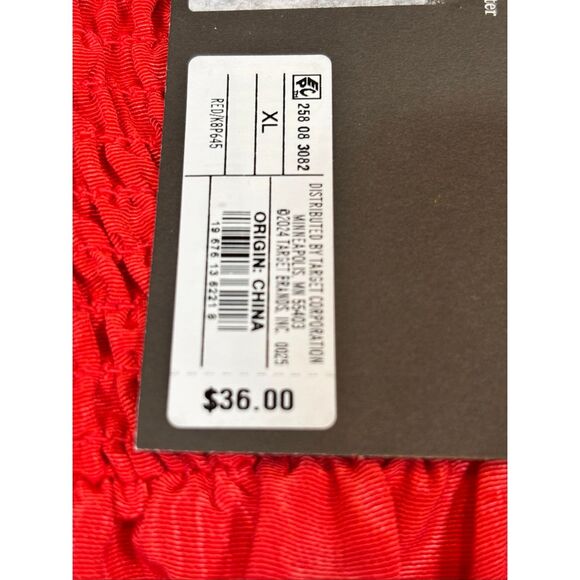 Future collective red and pink spaghetti strap dress size XL - Picture 11 of 12